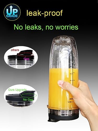 [ New Model] Replacement blender Blade and 32oz Cup Accessories, Only Compatible with Nutri Ninja SS150,SS151,SS300, SS350,SS351, CO351B, SS100, SS101, CO101B,SS400,SS401