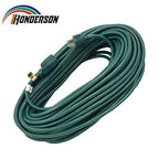 HONDERSON 75FT Outdoor Extension Cord-16/3 SJTW Durable Green Extension Cable with 3 Prong Grounded Plug for Safety,Great for Outside Christmas Decorations