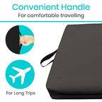 Vive Wheelchair Cushion - Gel Seat Pad for Coccyx, Orthopedic Back Support, Sciatica & Tailbone Pain Relief - Waterproof Cover + 4 Layer Foam Support and Comfort - for Pressure Sores and Ulcers