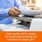 Amazon Basics Multipurpose Copy Printer Paper, 8.5 x 11 inches, 20 lb, 3 Reams, 1500 Sheets, 92 Bright, White