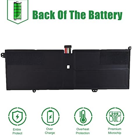 L18C4PH0 5B10W67180 5B10T11586 Laptop Battery Replacement for Lenovo IdeaPad Yoga C940-14IIL 2019 81Q9002GUS 81Q90041US 81Q9000GUS Series L18M4PH0 5B10W67374 5B10T11585 7.68V 60Wh
