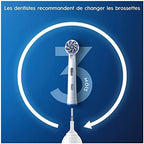 Oral-B Sensitive Clean Replacement Brush Heads x 8 Original Refill for Electric Toothbrush, White, 200 gram