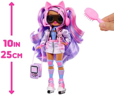 LOL Surprise OMG Ace Fashion Doll with 15 Surprises Including Gaming Themed Fashions and Accessories – Great Gift for Kids Ages 4+