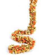 PONKING 8 Pcs 66FT Fall Garland, Artificial Rose Vine Flowers with Green Leaves, Hanging Fake Roses Vine for Room Anniversary Wedding Birthday Christmas Wall Arch Decor, Fall Champagne Flower