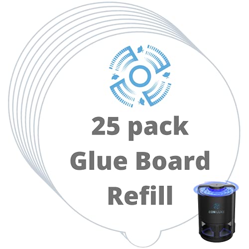 Refill Glue Boards - Fits Katchy, Fenun, Toloco, and Other Bug Trap Models (25)