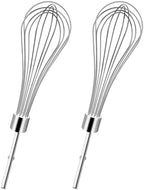 Kitchen Hand Mixer Whisk Attachments for KitchenAid Mixer Whisk Accessories KHMPW Stainless Steel Hand Mixer Beater-2 Pack