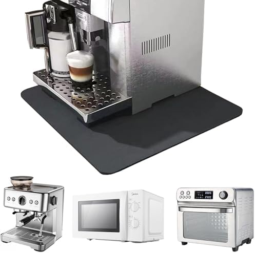 Kitchen Appliance Sliders 360 Degree Rotation Moving on Counter, Appliance Slider Cut to Fit, Mat for Kitchenaid Mixer with Kitchen Accessories,Appliance Mover for Espresso Machine, Food Processor