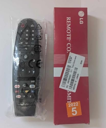 Original Replacement for LG Magic Remote AKB75855501 Replaces AN-MR20GA MR19BA MR18BA MR650A, with Magic Pointer and Voice Control. 2017 2018 2019 2020 Some of 2021.