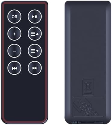 Replacement Remote Control fit for Bose SoundDock Series II 2,III 3,&Portable Music System, for Bose Portable Digital Music Sound Speaker System N123, 310100-0100
