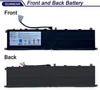 BTY-M6L Laptop Battery Replacement for MSI GS65 GS75 Stealth Thin 8SE 8SF 8SG 8RF 9SD 9SE 9SF 9SG Modern 8RC P658SC WS65 9TM WS75 10TM Creator 8RD 8RE P75 PS63 GS60 Series MS-16Q2 MS-16Q3