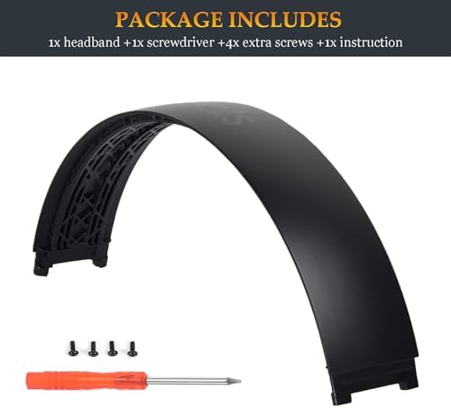 Studio 2 Headband as Same as The OEM Replacement Arch Band B0501 Parts Accessories Compatible with Beats by Dr Dre Studio2 Wired/Wireless (B0500/B0501) Over-Ear Headphones (Matte Black)
