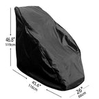 Wheelchair Cover,Electric Wheelchair Cover,Wheelchair Cover for Storage,Waterproof Mobility Scooter Cover, Outdoor Protector from Dust Dirt Snow Rain Sun Rays,Rolling Walker Cover (Large Size)