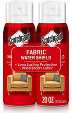 Scotchgard Fabric Water Shield, Water Repellent Spray for Spring and Summer Clothing and Household Upholstery Items, Long-Lasting Protection for Seasonal Fabric, Two 10 Oz Cans (Pack of 2)