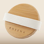 Dry Brushing Body Brush - Best for Exfoliating Dry Skin, Lymphatic Drainage and Cellulite Treatment - Organic Spa Exfoliation and Massage Scrub Brush with Natural Boar Bristles