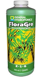 GH General Hydroponics Flora Series: FloraGro, FloraBloom, FloraMicro 16oz
