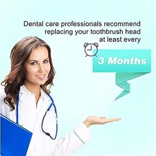 Replacement Toothbrush Heads Compatible with Oral B Braun, 8 Pack Professional Electric Toothbrush Heads Brush Heads Refill for Oral-B 7000/Pro 1000/9600/ 500/3000/8000