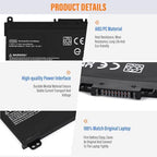 HT03XL L11119-855 Laptop Battery Replacement for HP Pavilion 14-CE 14-CF 14-DF 15-CS 15-DA 15-DB 15-DW 17-by 17-CA Series 15-CS0053CL 15-DW0033NR 15-DA0014DX L11421-542 L11421-2C2