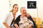 TMC Dementia Clock Digtal Day Clocks for Seniors,Digital Clock Large Display with Day Date for Elderly,Alzheimers Clock with Large Number(Black,8-inch)