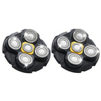 Shaver Replacement Heads Compatible with Microtouch Titanium Head Shaver, for Bald Men 2 Pack