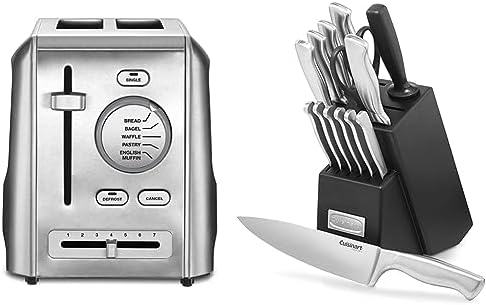 Cuisinart Toaster, Knife Set and Accessories Bundle