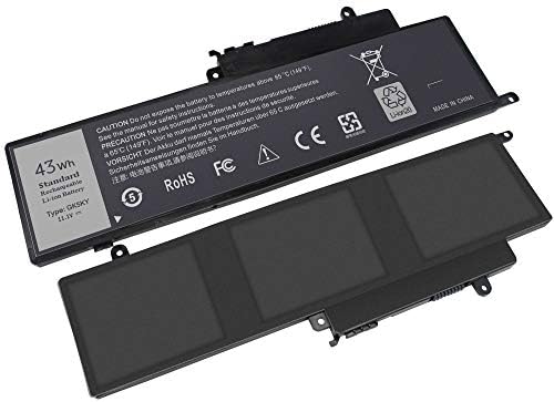 GK5KY Battery, Replacement dell Inspiron 7352 7359 Laptop Battery for Dell Inspiron 13 7353 7352 7347 7348 7359 11 3148 3147 3152 4K8YH 92NCT P55F P20T RHN1C 0WF28 451-BBKK 451-BBPG Computer.