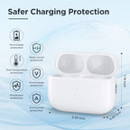 Replacement Case for Airpods Pro 1st Gen Charging Case, Airpod Pro Charging Case Only, Wireless Charger Replacement Case for Airpod Pro 1st and 2nd Generation, No Earbuds Included