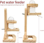 4 Pack Hamster Wheel Set,8.2Inch Medium Size Slience Quiet Spinner Hamster Running Wheels,Hamster Water Feeder Accessories Chew Toys for Guinea Pig,Gerbils,Mice and Other Small Pets Animal