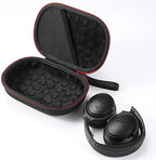 Hard Case for Bose QuietComfort 35 (Series II), QC35, QC25, QC15 Wireless Headphones Accessories. Travel Carrying Storage Bag - Black(Black Lining)