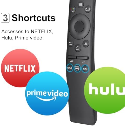 Universal for Samsung Smart TV Remote Control,Replacement for Samsung TV Remote【Pack of 2】