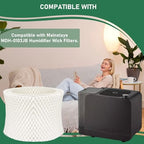 Carmerny MDH-0103JB Humidifier Wicking Filter Replacement Compatible with Mainstays MDH-0103JB Humidifier Wick Filters, 3 Pack