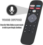 New URMT26RST004 Voice Remote Control Replacement for Philips 5704 Series 5604 Series 5766 Series 5806 Series 5000 Series Android Smart TV with Preset App Keys- Netflix Vudu YouTube Google-Play