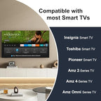 Replacement Voice TV Remote for Amazon Fire Smart Stick 4K Max, 4K, Cube, for Insignia, Toshiba, Pioneer Smart TV, for Firestick (Lite, 2nd Gen, 3rd Gen)