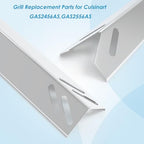Grill Parts for Cuisinart 5 Burner GAS2556AS GAS9556AS GAS9556ASO GAS9556AF Stainless Steel Heat Plate for Cuisinart Grill Parts Replacement GAS2556AS, 5-Pack