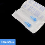 Knixxo 100 PACK 23 Gauge 1.5IN Lab Accessories,Individually Sealed Supplies