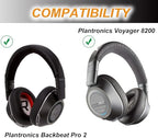 Voyager 8200 Ear Pads Replacement EarPads Ear Cushion Compatible with Plantronics Voyager 8200 UC/Plantronics Backbeat Pro2 Headphone High Density Memory Foam