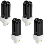 BlueStars Premium Quality 7W 41050 Replacement UV Light Bulbs for Indoor DynaTrap Models DT1050 DT1100 DT1210 DT1250 DT1260-4 Pin Base, 1/2 Acre - Pack of 4
