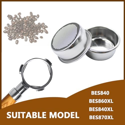 54mm Coffee Filter Basket Replacement for Breville Express and IMS (2 Pcs)