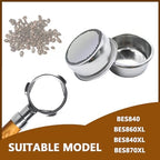 54mm Coffee Filter Basket Replacement for Breville Express and IMS (2 Pcs)