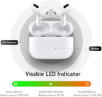 Wireless Charging Case Compatible for AirPods Pro 1st & 2nd Generation, Upgraded Replacement Wireless Charging Case Compatible with Airpods Pro 1/2(No Earbuds)