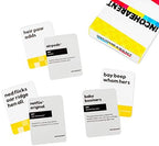 WHAT DO YOU MEME? Incohearent Fresh Phrases Expansion Pack - Designed to be Added to Incohearent Core Game