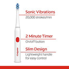 Colgate 360 Advanced Whitening Electric Toothbrush Replacement Head, 2 Count