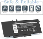 68Wh 3HWPP Laptop Battery Replacement for Dell Latitude 5401 5410 5411 5501 5510 5511 Precision 3541 3551 Inspiron 7706 2-in-1, 17 7500/7506 2-in-1 Black 10X1J N2NLL 1VY7F 451-BCMN 15.2V