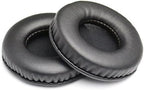 Replacement Earpads Leather Ear Cushions Spare Ear Pads Kit fit for Most Headphone Models: AKG,HifiMan,ATH,Philips,Fostex,Sony,Beats by Dr. Dre and More,Universal Diameter 75MM(1Pair Black)