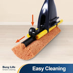 Yocada Sponge Mop Replacement Refill Head Home Commercial Use Tile Floor Bathroom Garage Cleaning Easily Dry Wringing 2 PCS