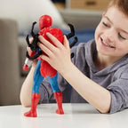 Marvel Spider-Man Thwip Blast Spider-Man Action Figure with Accessories, 11-Inch-Scale Super Hero Toys for Kids Ages 4 and Up