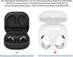 6Pair Upgraded Eartips Set with Dust Gaurd Net for Galaxy Buds Pro Earbuds,Replacement Silicone Ear Tips for Samsung Galaxy Buds Pro(SM-190) Fit in Charging Case-Black