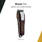 Wahl Professional 2 Hole Stagger Tooth Clipper Blade Replacement Fits Cordless Magic Clip