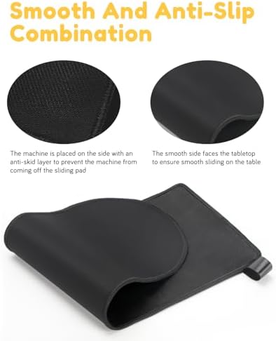 Sliding Pad for Ninja Slushie Machine FS301 and FS300 Professional Frozen Drink Machine Quickly Slide Frozen Drink Machine on Table - Convenient Storage Strap - Accessories for Ninja Drink Maker