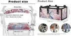 LedBack Mobility Scooter Accessories for 3 Pcs, Durable Rollator Walker Seat and Backrest Covers Cherry Blossom Hummingbirds Under Seat Rollator Walker Bag for Seniors