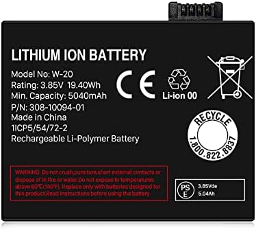 SHENMZ W-20 Battery for NETGEAR Nighthawk 5G WiFi 6 Mobile Hotspot Pro by AT&T W-20 MR5100 MR5200, MR5200-100EUS Higher Capacity Replacement Battery